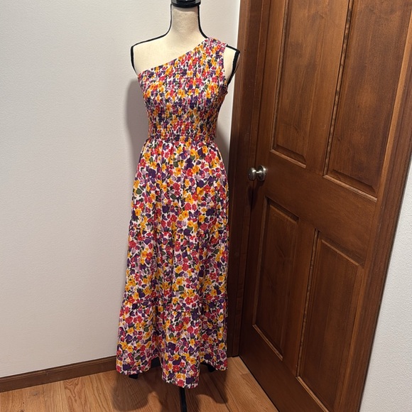Floral One Shoulder Sundress - Picture 2 of 14